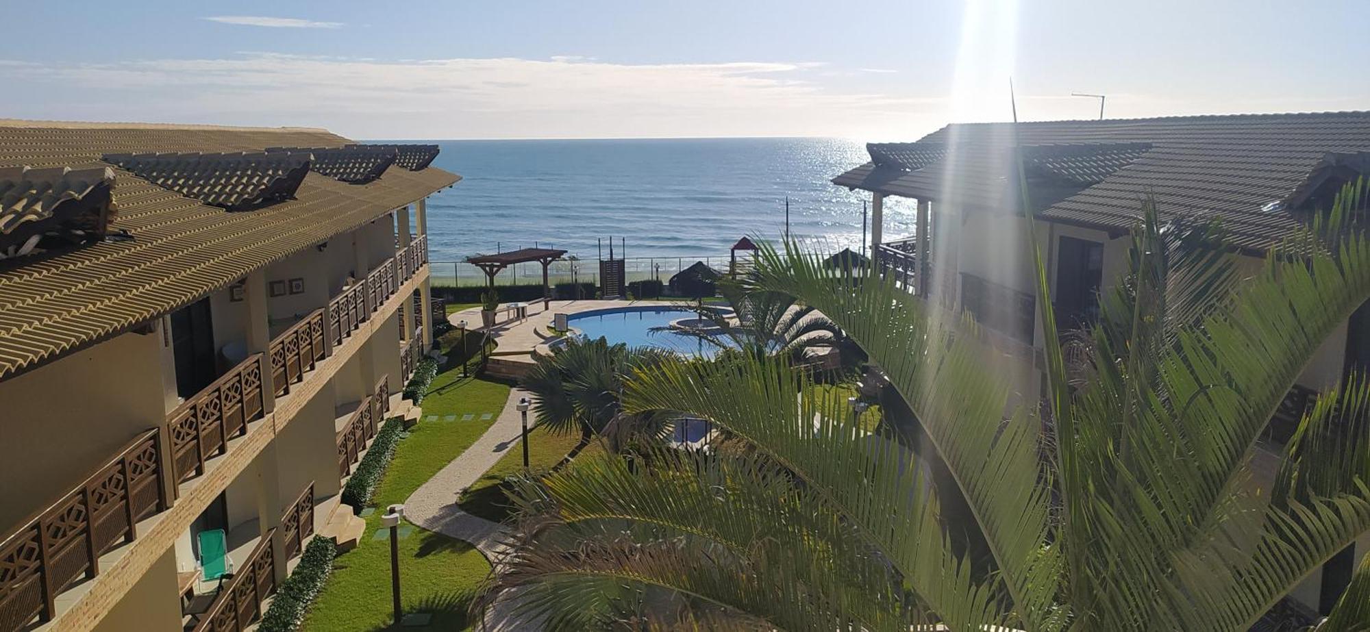 The Fountains 110 - Apartamento Em Lindo Condominio Pe Na Areia Da Praia Das Fontes Em Beberibe - Ce Dış mekan fotoğraf