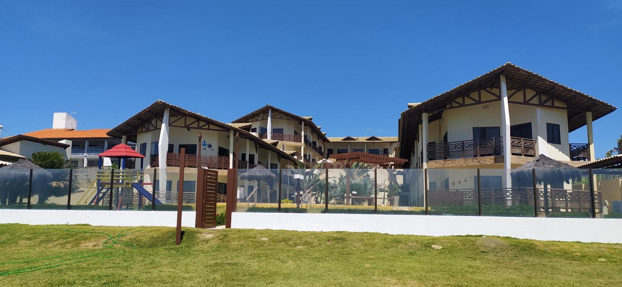 The Fountains 110 - Apartamento Em Lindo Condominio Pe Na Areia Da Praia Das Fontes Em Beberibe - Ce Dış mekan fotoğraf
