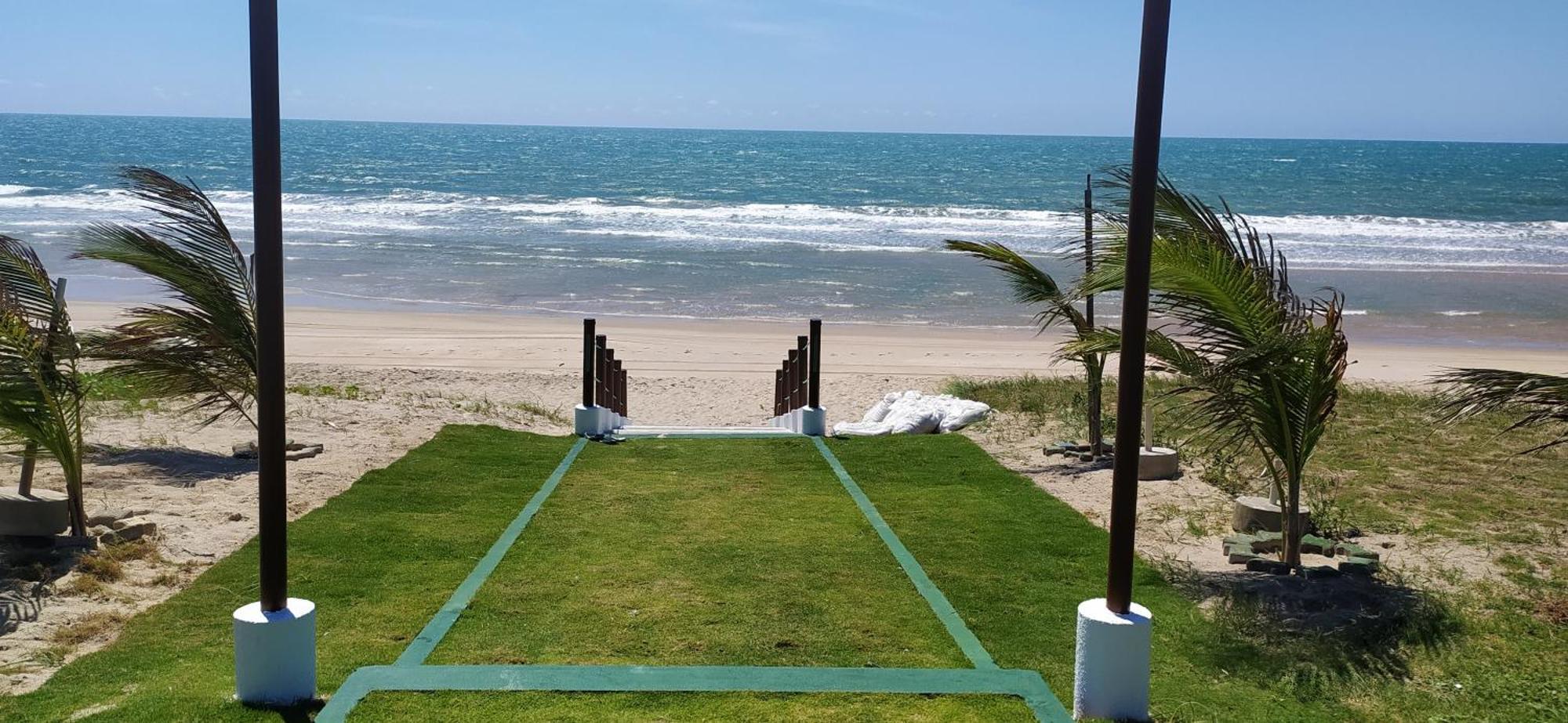 The Fountains 110 - Apartamento Em Lindo Condominio Pe Na Areia Da Praia Das Fontes Em Beberibe - Ce Dış mekan fotoğraf