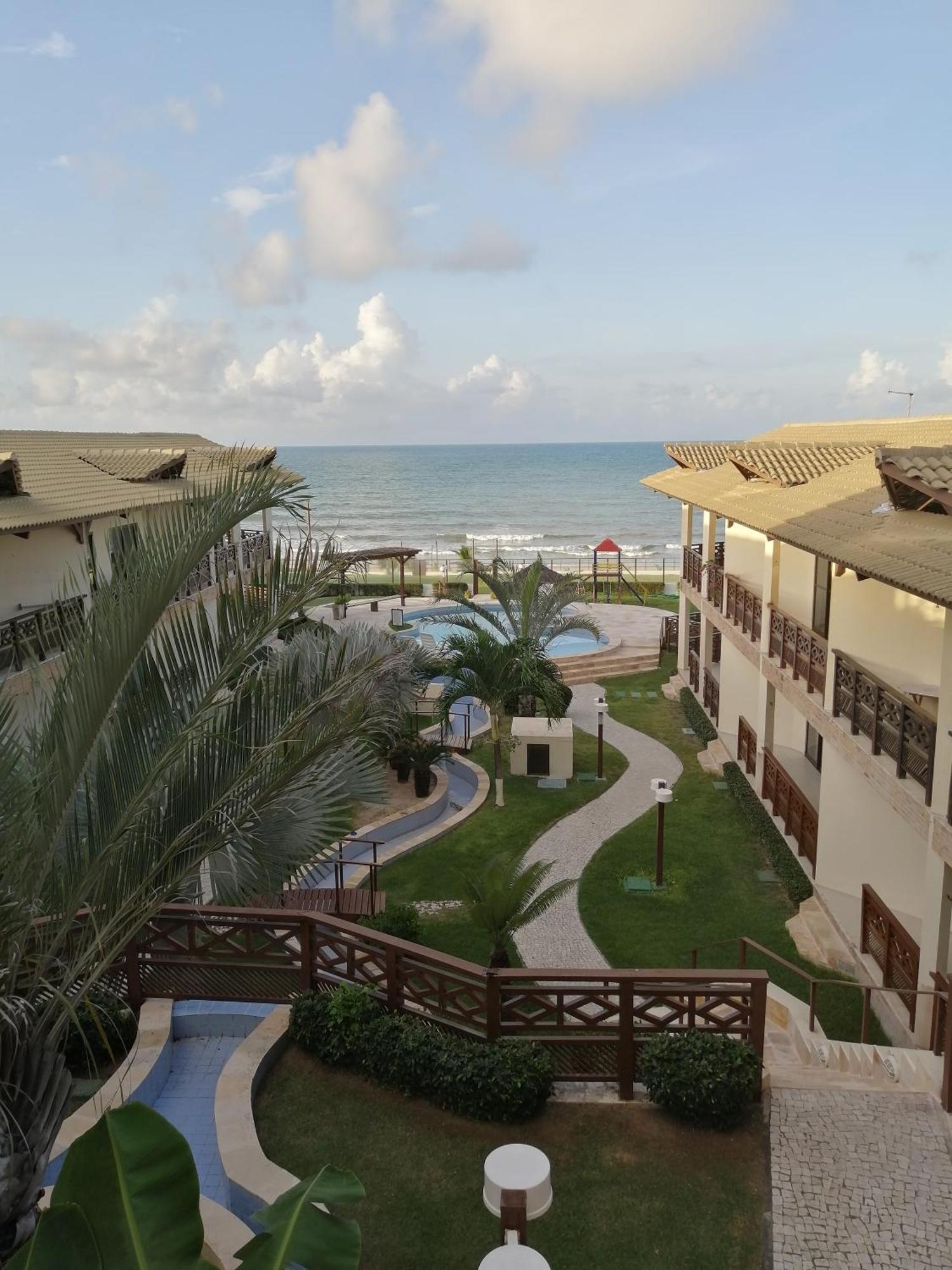 The Fountains 110 - Apartamento Em Lindo Condominio Pe Na Areia Da Praia Das Fontes Em Beberibe - Ce Dış mekan fotoğraf