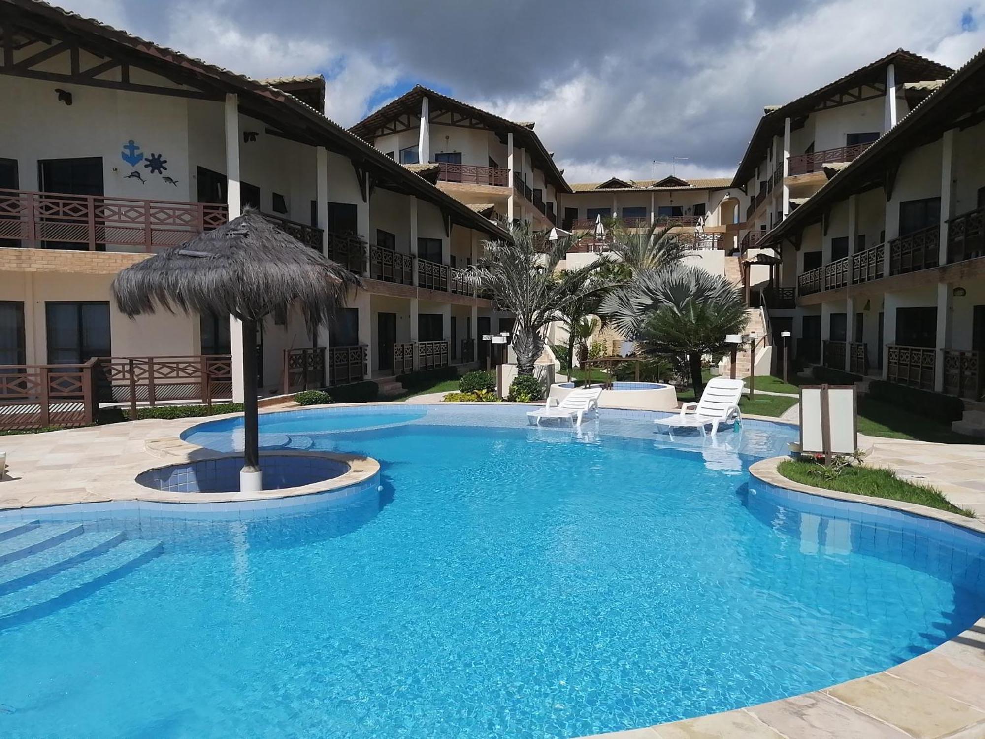 The Fountains 110 - Apartamento Em Lindo Condominio Pe Na Areia Da Praia Das Fontes Em Beberibe - Ce Dış mekan fotoğraf